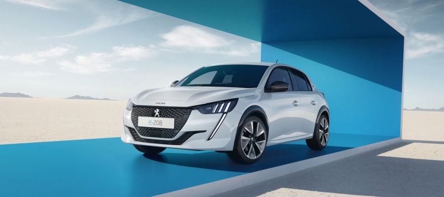 Der neue 100 Prozent elektrische PEUGEOT e-208*