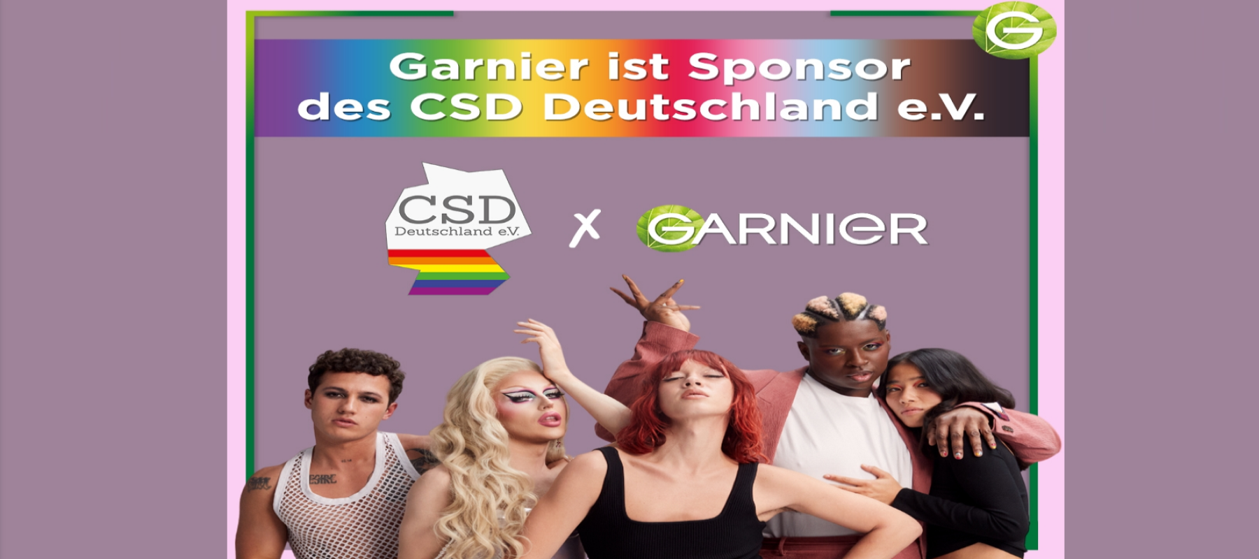 Erneute Unterstützung des CSD Deutschland e.V. und Launch einer Pride-Edition