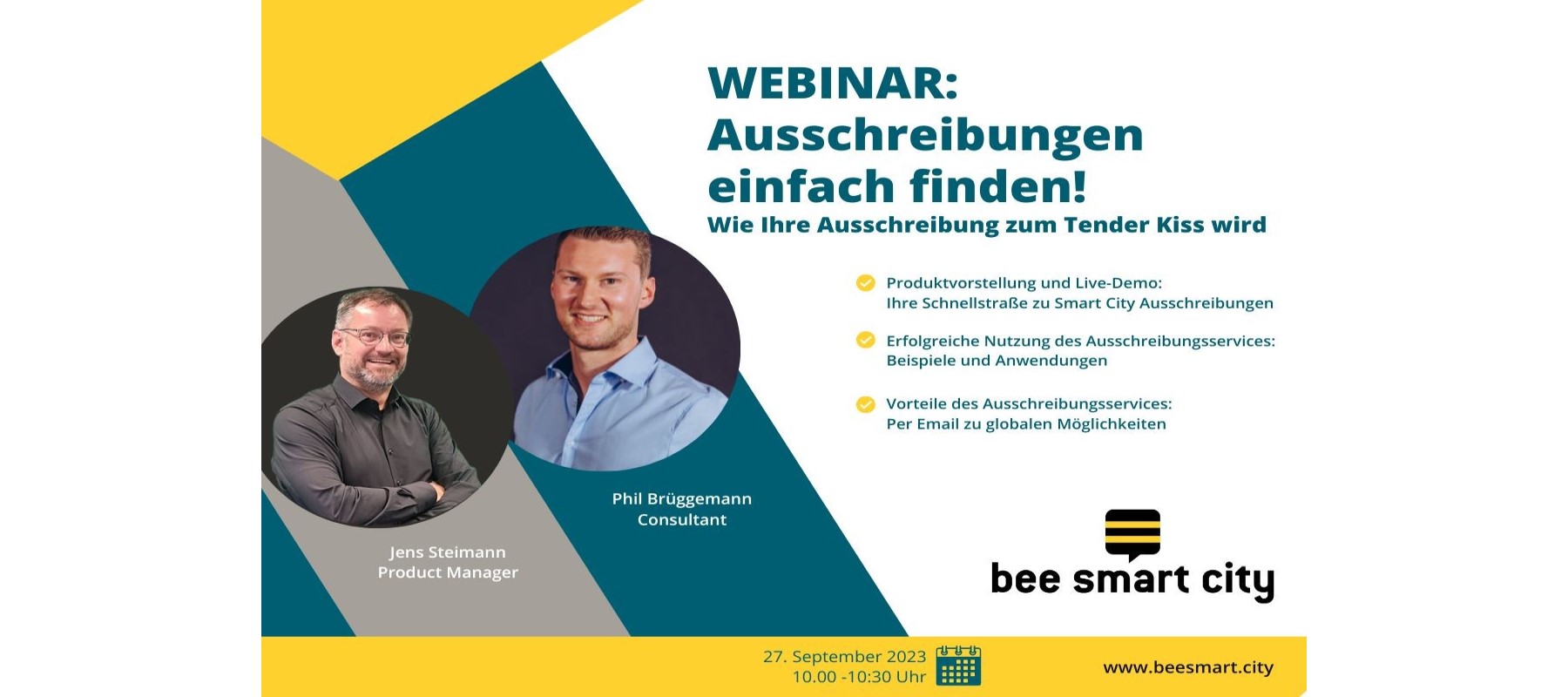 Bee smart city präsentiert das Webinar für erfolgreiche Startups und kleine mittelständische Unternehmen