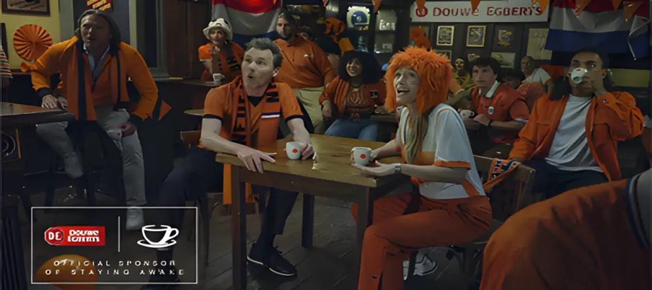 Douwe Egberts startet Kampagne für schlaflose Fußballfans