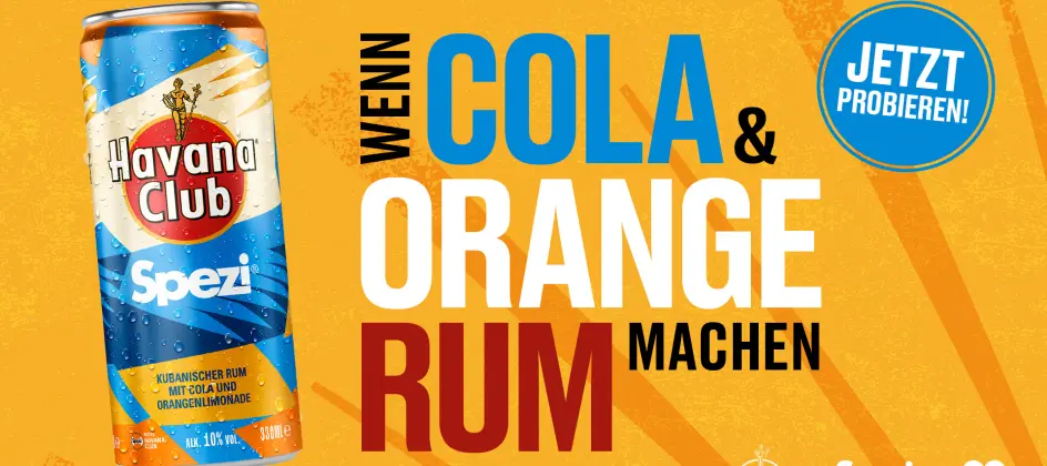 Havana Club launcht Spezi als neues Premium-Rum-RTD
